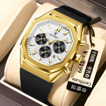 Poedagar 893 Multifunctional Six-pin Calendar Quartz Watch for Men