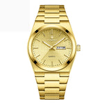 Poedagar M821 Luminous Quartz Calendar Watch For Men