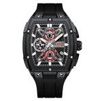 Mini Focus MF0602G Multi function Barrel shape quartz watch for Men Mini Focus