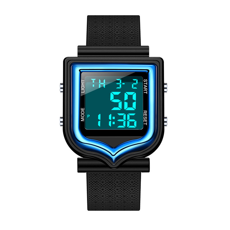 Sanda 388 Stylish Fashionable Square Outdoor Sports Digital Watch Sanda