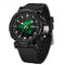 Sanda 9052 Sports Waterproof Alarm Clock Electronic Watch for Men
