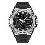 Sanda 3313 Multifunctional Outdoor Luminous Waterproof Watch For Men