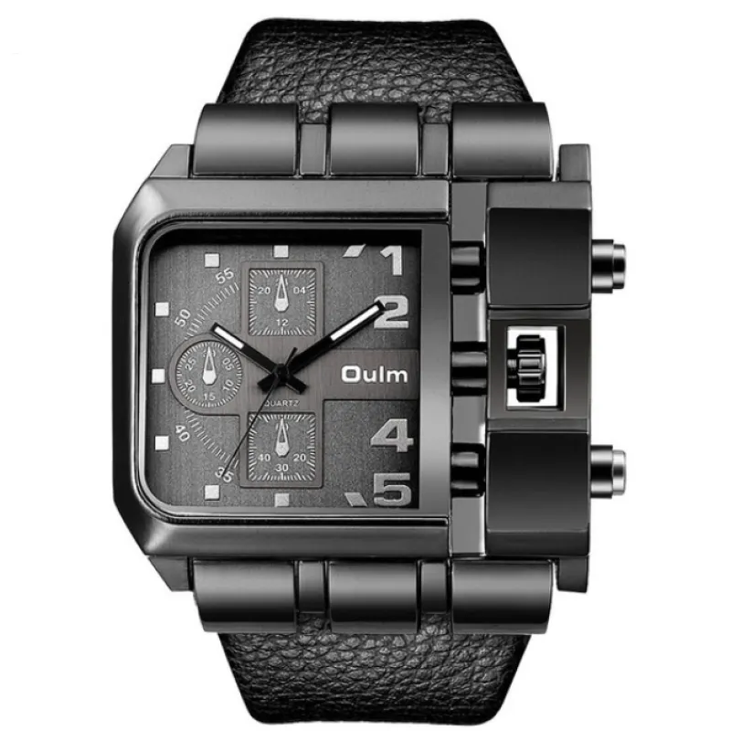 Oulm Casual single movement quartz watch for Men 3364