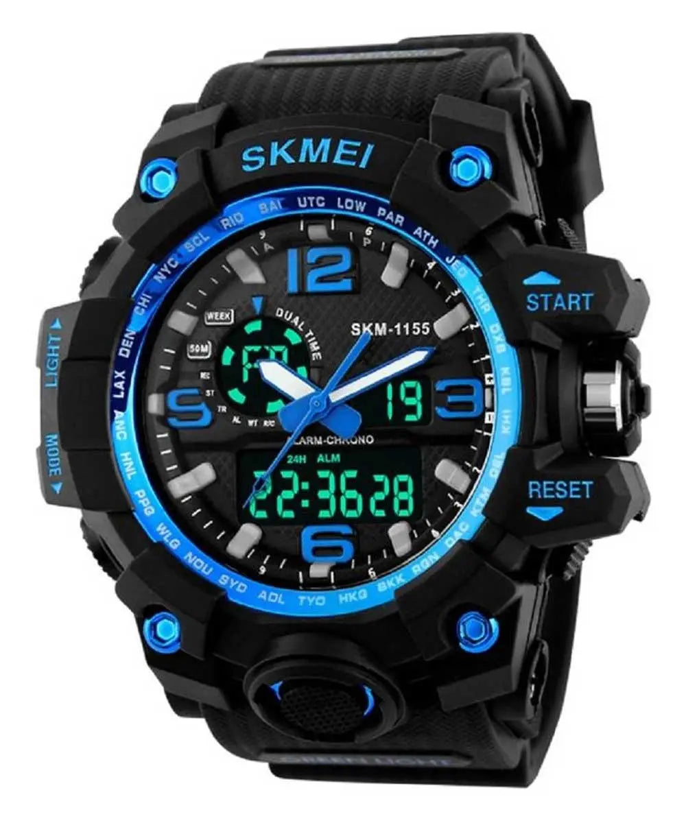 1155 Analog Digital Wrist watch For Men, Boys Skmei