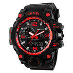 1155 Analog Digital Wrist watch For Men, Boys Red Skmei
