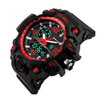 1155 Analog Digital Wrist watch For Men, Boys Red Skmei