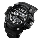1283 Analog Digital Sports watch for Men Black Skmei