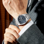 Poedagar M821 Luminous Quartz Calendar Watch For Men