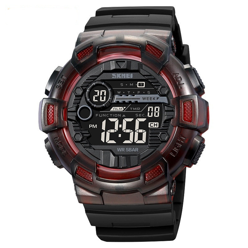 Skmei 2110 Multifunctional Digital Waterproof Luminous Sports Watch For Men