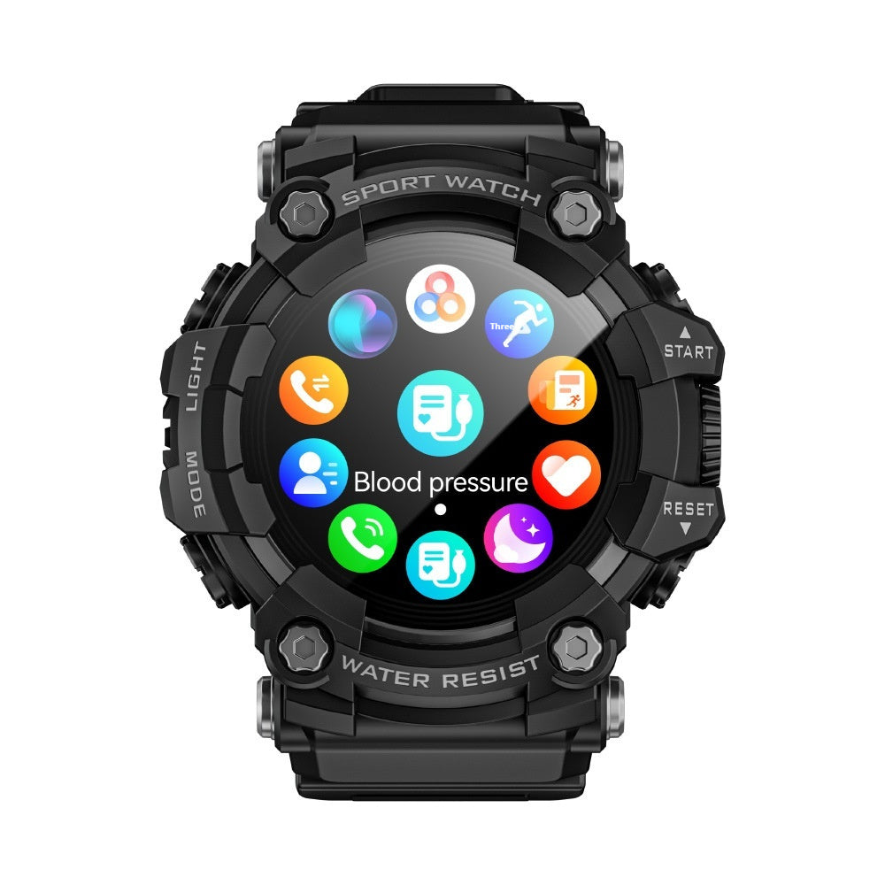 Lokmat Attack GT 5 ATM Waterproof Compass Flash Light 1.32 Inch smartwatch