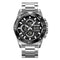Skmei 2593 Analog Digital Countdown Alarm Sports Watch With A Steel Strap For Men