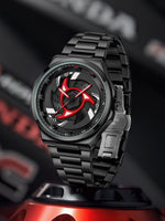 Neverstop 946 Rotating Bezel Dial Quartz Watch With A Sporty Design For Men
