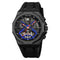 Skmei 2432 Hollow-out Waterproof Multi-function Watch For Men