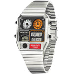 Sanda 3192 Multi time Analog Digital Watch for Men