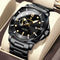 Poedagar EU873 Steel-band Luminous Quartz Watch for Men