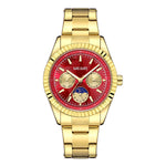 Megir 1102 Lunar Phase Steel-Strap Waterproof Quartz Watch for men