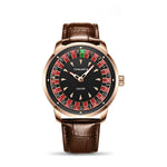 TIMEARTX Roulette Dial Casino Watch Rotating Gaming Style watch for Men
