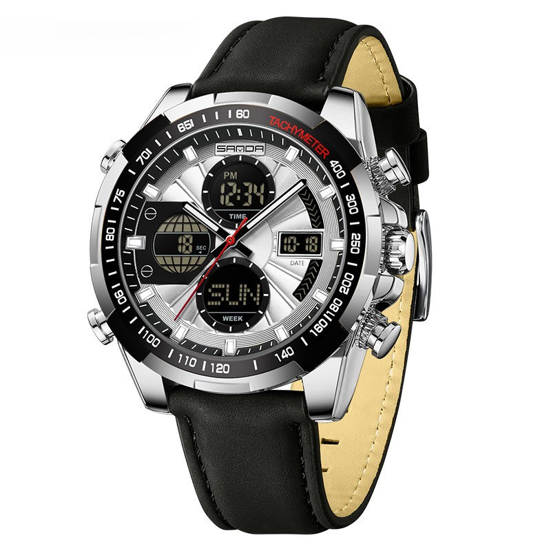 Sanda 5105 Multifunction Analog Digital Sports Watch for Men