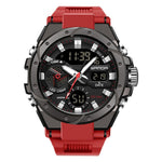 Sanda 3313 Multifunctional Outdoor Luminous Waterproof Watch For Men