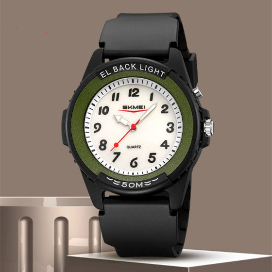 Skmei 2443 Trendy Luminous Water-resistant Quartz watch for Men