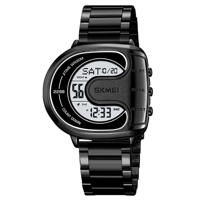 Skmei 2298 U-shaped Dial Creative Electronic Digital Watch For Men