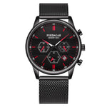 Poedagar P365 Waterproof Luminous Multifunctional Sports Quartz Watch for Men