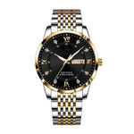 6686 Calendar Luminous Quartz Watch for Men
