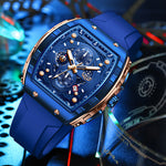 Lige Sports Multifunctional Luminous Waterproof Quartz watch for Men