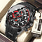 Poedagar 898 Sports Watch Waterproof And Luminous watch for men