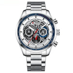 Curren 8391 Chronograph Six-Hand Quartz Watch for men