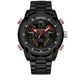 Sanda 9022 Outdoor Fashionable Luminous Waterproof Alarm Clock Electronic watch for men Sanda