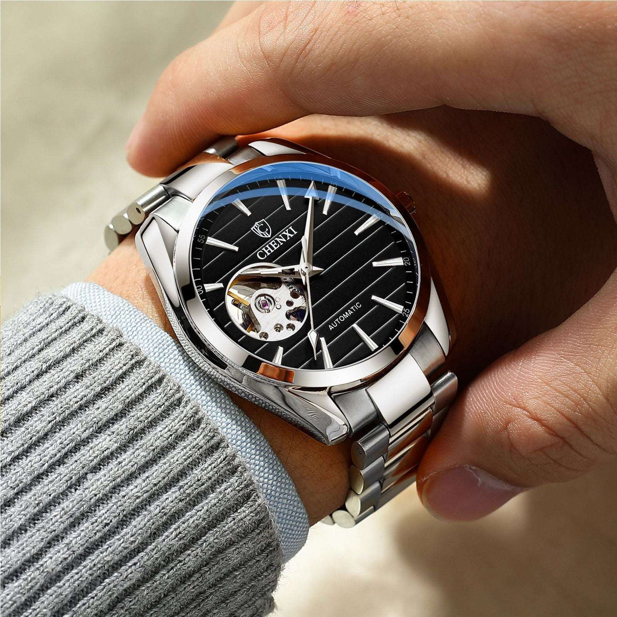 Chenxi 8806 Men's Automatic Hollow Mechanical Watch