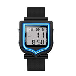 Sanda 388 Stylish Fashionable Square Outdoor Sports Digital Watch Sanda