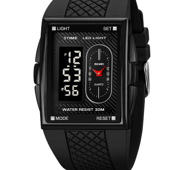 Skmei 2213 Analog Digital Square watch for Men