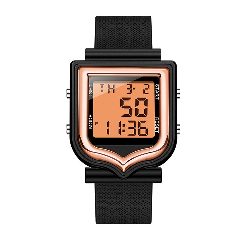 Sanda 388 Stylish Fashionable Square Outdoor Sports Digital Watch Sanda