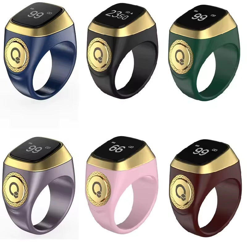 Iqibla counter smart counter morning Bluetooth smart counting ring Tasbeeh Smart Counter Iqibla