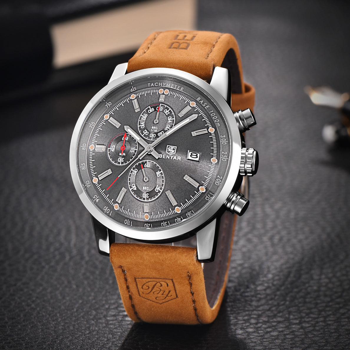BENYAR Chronograph Quartz watch For Men 5102 - Skmeico