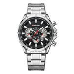 BINBOND Tactical Waterproof Watch Timing Multi-Pointer Quartz Watch - TempoqWatch
