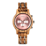 BOBOBIRD Wooden Multi-functional Business Quartz Watch for Men - TempoqWatch