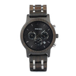 BOBOBIRD Wooden Multi-functional Business Quartz Watch for Men - TempoqWatch