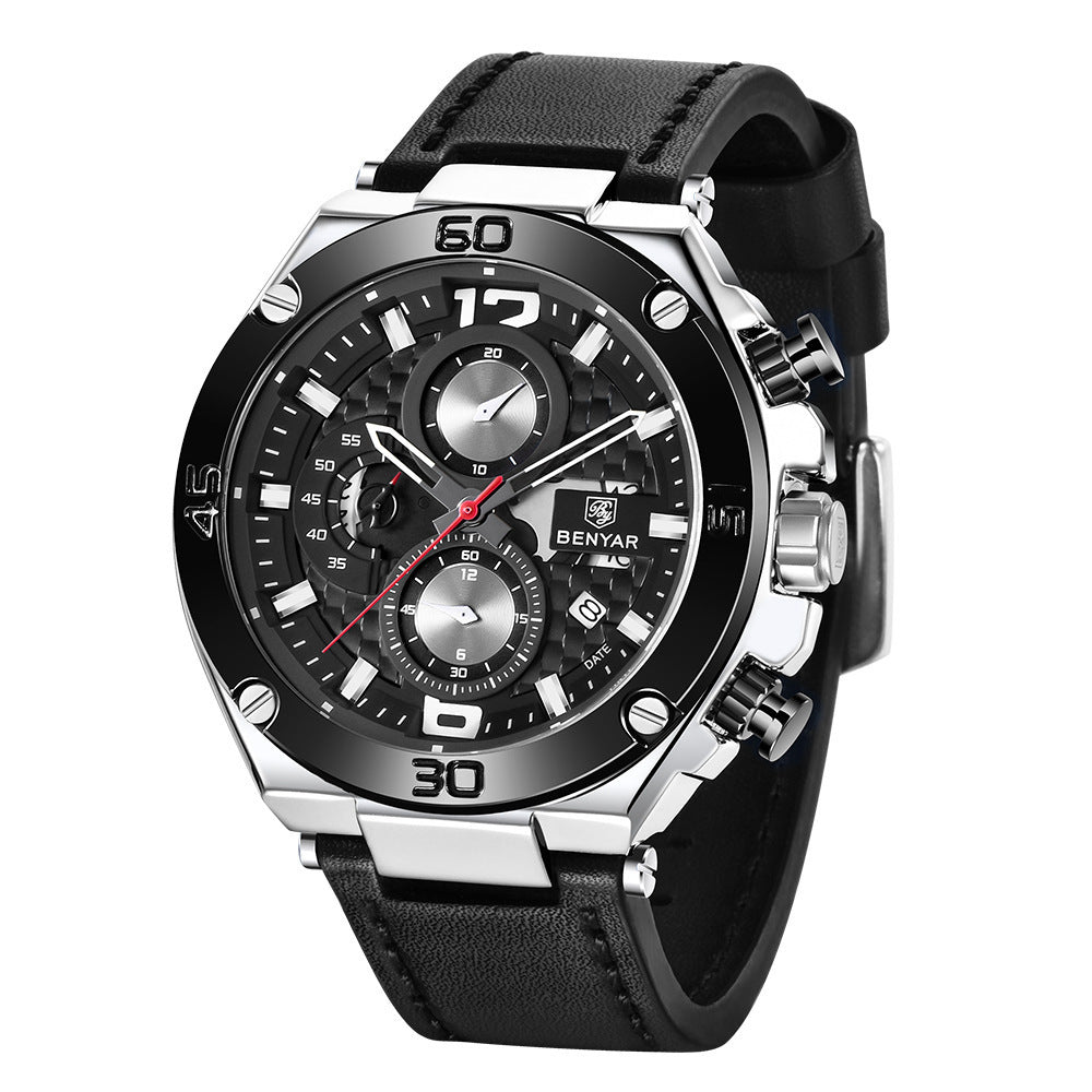 Benyar BY-5151M Multifunctional quartz watch For Men
