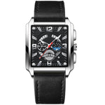 Binbond Men's Vintage Square Calendar Waterproof watch for men B6575