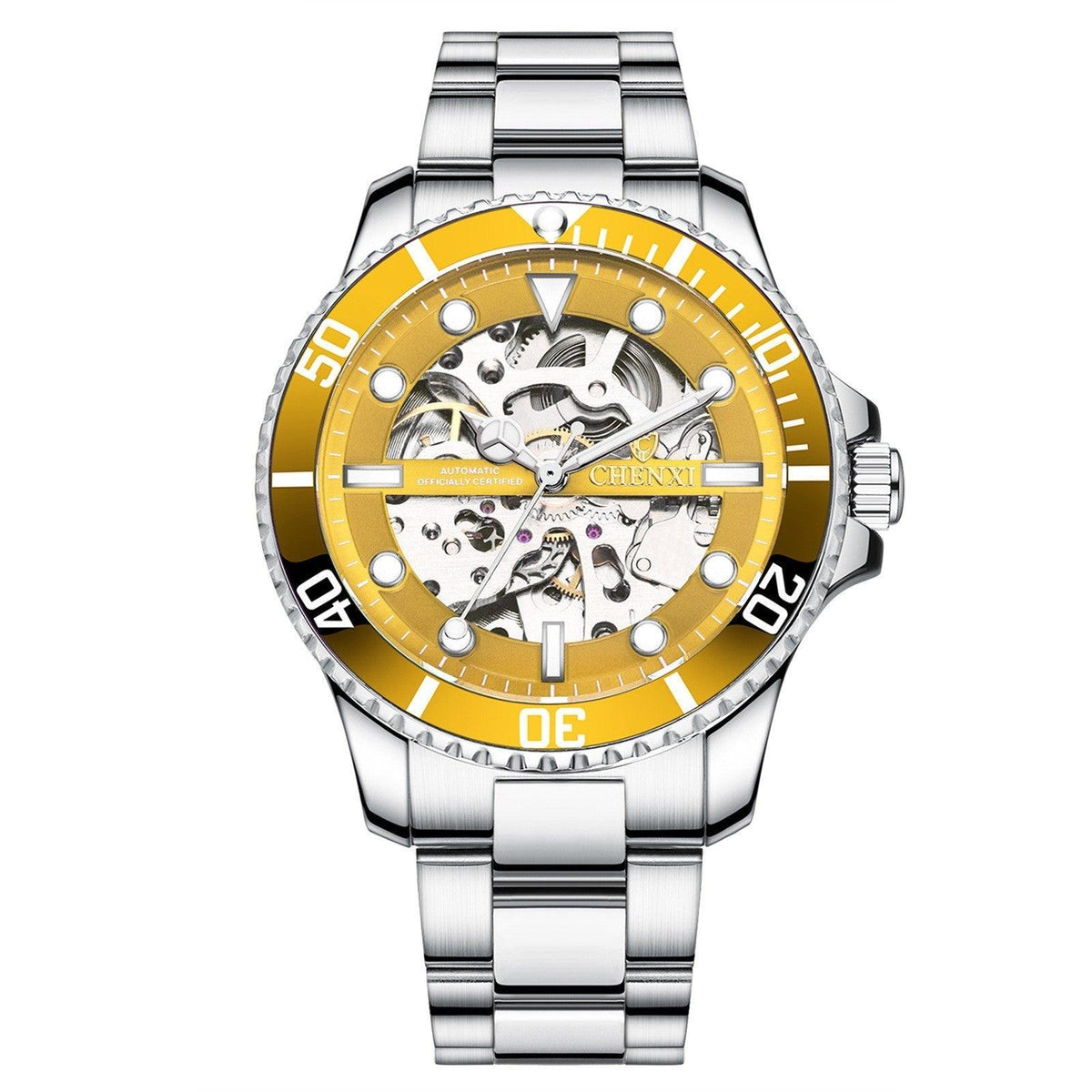 Chenxi 8805B Fashion Waterproof Men's Mechanical Watch - Skmeico