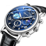 Chenxi CX972 Multifunctional Luminous Moon Phase Calendar Watch For Men