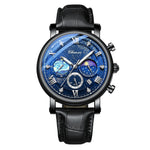 Chenxi CX972 Multifunctional Luminous Moon Phase Calendar Watch For Men