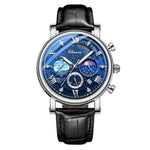 Chenxi CX972 Multifunctional Luminous Moon Phase Calendar Watch For Men