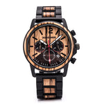 DODO DEER Wooden Quartz Watch For Men - TempoqWatch