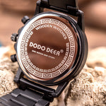DODO DEER Wooden Quartz Watch For Men - TempoqWatch
