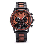 DODO DEER Wooden Quartz Watch For Men - TempoqWatch
