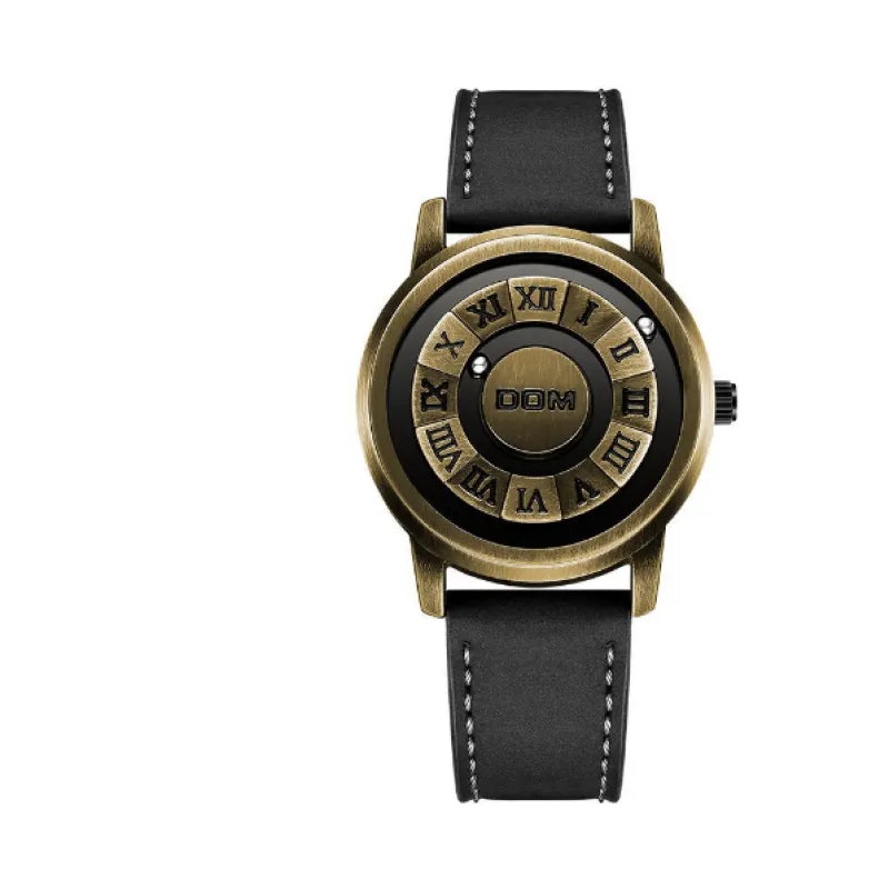 DOM Creative Magnetic Suspension Waterproof Watch For Men 1726BL-1M